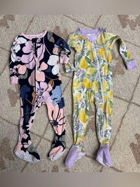 12M Footie Pajama Bundle